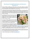 The Services Provided By the Flowers and Beyond in Brooklyn, NY