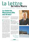 Lettre du Maire n°88 Février 2011