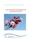 Nouveautes adulte - printemps 2013