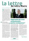 Lettre du Maire n°71 Février 2009