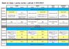 Emploi du temps période 3