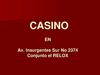 CASINO EN INSURGENTES SUR No 2374