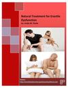Natural Treatment for Erectile Dysfunction