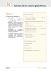 Volumen cuerpos geométricos. Refuerzo/ampliación.