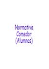 Normativa Comedor (Alumnos)