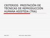 Criterios de PRestación de Técnicas de Reproducción Humana Asistida (TRA)