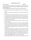 Acuerdo de inicio de clases