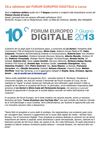 Comunicare Digitale: Forum Europeo Digitale 2013 a Lucca il 7 Giugno