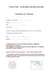 Attestation sur l'honneur