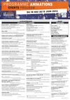 Programme des animations et des cinémas - Le Grand-Bornand
