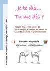 Recueil des poèmes élèves 2013