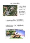 Technologie JOEUF Cinquieme