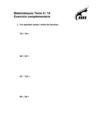 Exercicis complementaris mates Tema 9 i 10