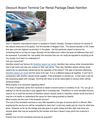 Discount Airport Terminal Car Rental Package Deals Hamilton