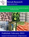 India Cold Chain Storage Number, Market & Capacity Forecast to 2017
