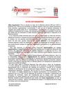 NOTA INFORMATIVA DESPIDO OBJETIVO