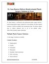 Dr. Sean Boutros Delivers Result-oriented Plastic Surgery Solutions in Texas