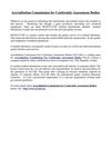 Accreditation Commission for Conformity Assessment Bodies