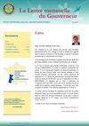 La lettre gouverneur Mai 2013