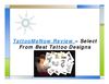 TattooMeNow Review Select From Best Tattoo Designs