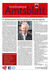 Amtsblatt der Stadt Wernigerode - Ausgabe 05/2013