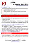Lettre Secteur Retraites n°46