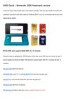 3DS Card for Nintendo 3DS jailbreak
