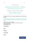 MICACO - Questionnaire aux artistes