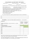 Self-Confidence Action Plan