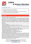 Lettre Secteur Retraites n°47
