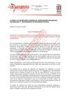 Nota informativa Proyecto de Ley de Seguridad Privada