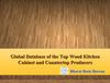Global Database of the Top Wood Kitchen Cabinet and Countertop Producers
