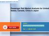 Passenger Rail Market 2017 Analysis & Forecast for United States, Canada, China & Japan at MarketReportsOnline
