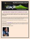 Learn More About the Smart Ways to Generate Auto Leads 