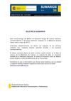 Boletín de Sumarios nº 34 del Centro de Documentación Cultural