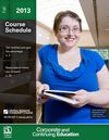 2013 Fall CCE schedule